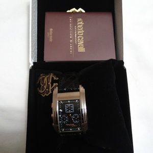 Men wrist watch roberto cavalli